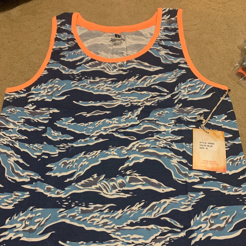 Waimea Men’s XL Tank Top. Never worn